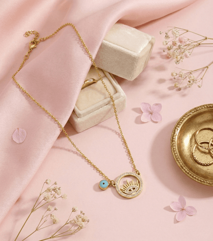 Sunrise Charm Necklace