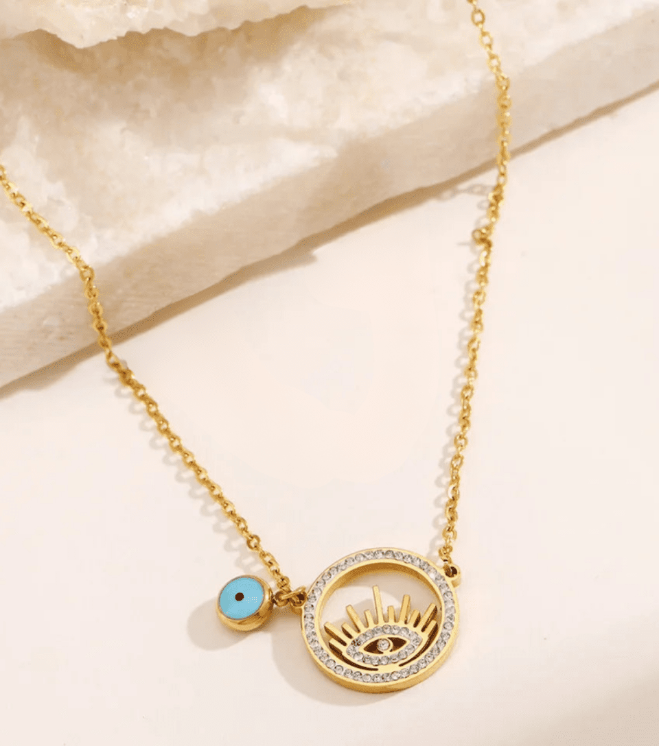 Sunrise Charm Necklace for Women Anti Tarnish Jewellery