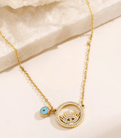 Sunrise Charm Necklace for Women Anti Tarnish Jewellery