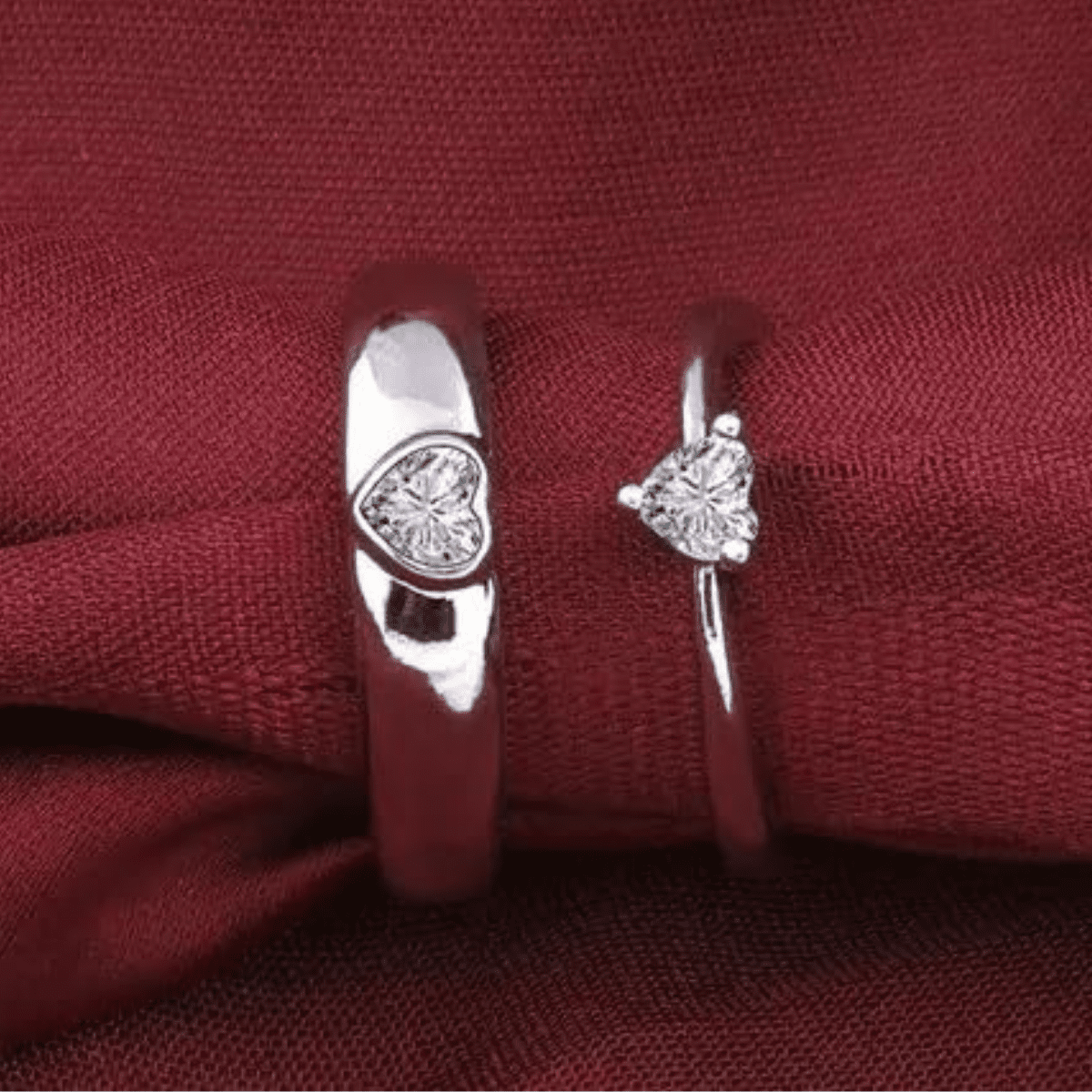 The "Lovers" Ring Set for Women Anti Tarnish Jewellery