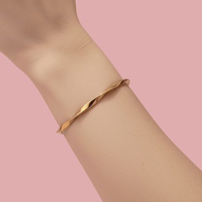 Wave Loop Bracelet Daily Wear Anti Tarnish Jewellery