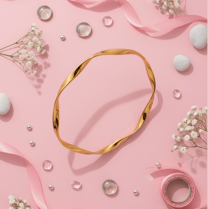 Wave Loop Bracelet for Women Anti Tarnish Jewellery
