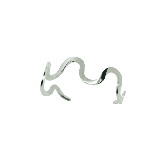 Wave Rider Silver Bracelet